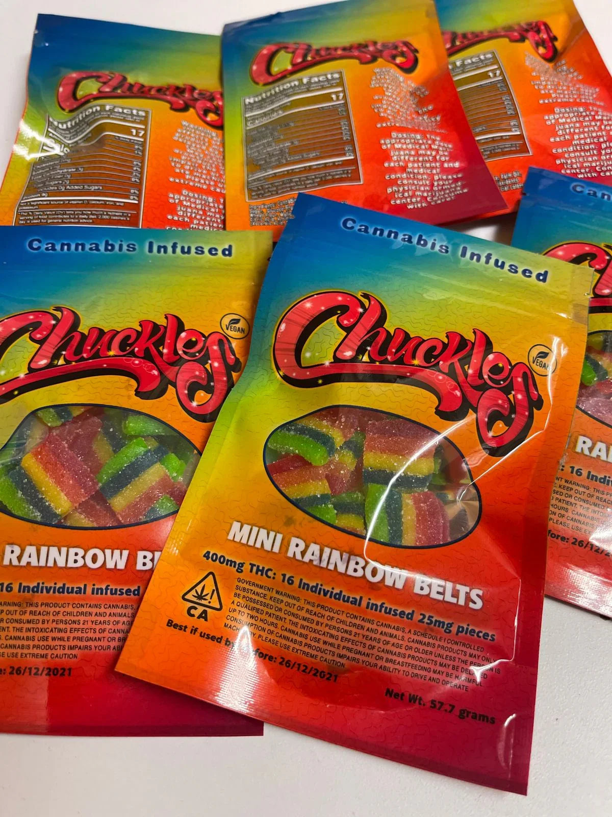 400 mg Chuckles Gummies - DC Gift Exotic