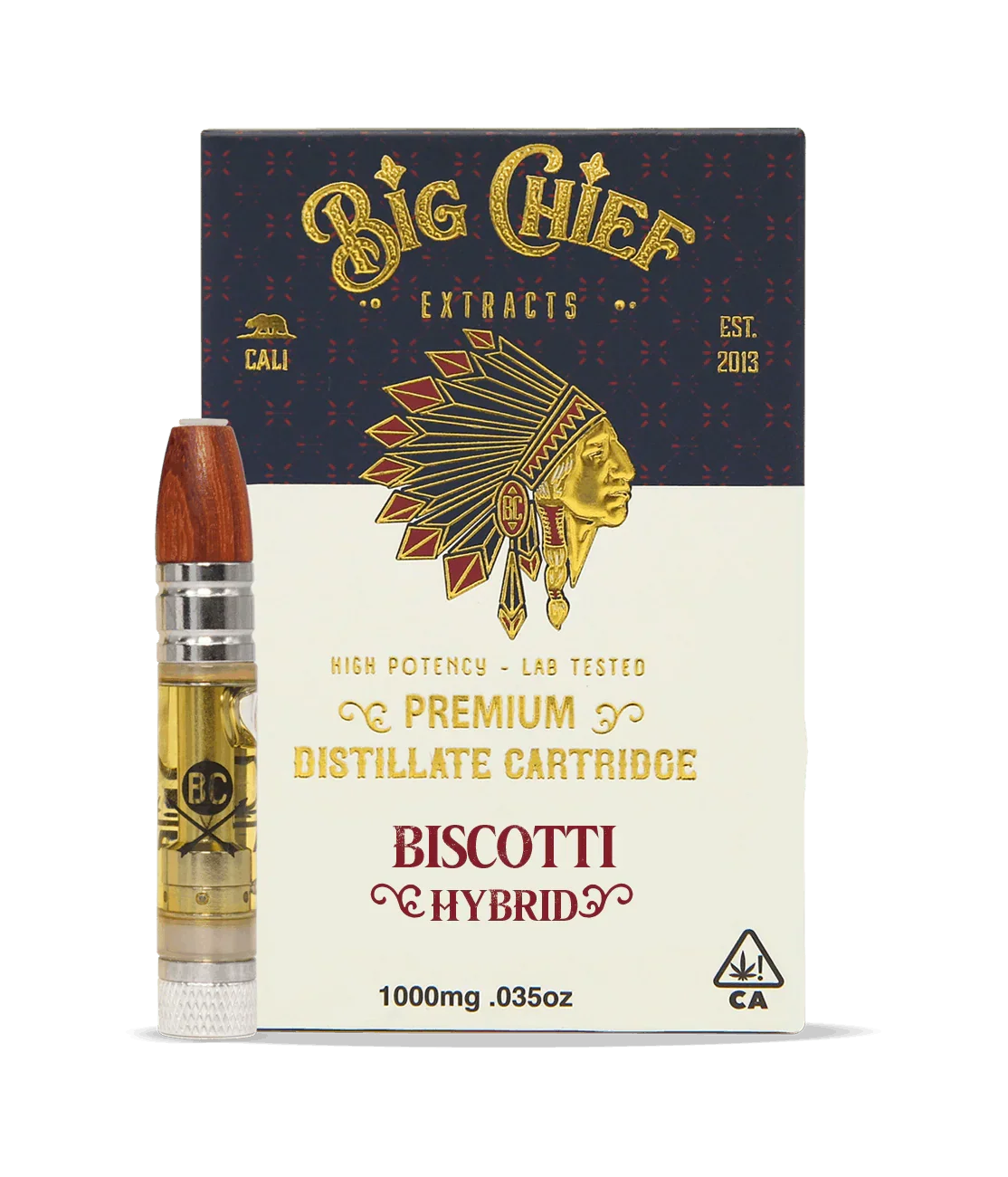Big Cheif (1g) Topshelf Cannabis Cart - DC Gift Exotic